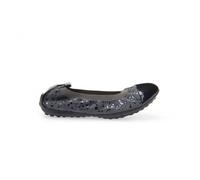 Ballerines Piuma - Fille - Enfant - Noir et Bicolore - Imprimé siglé et paillettes 29