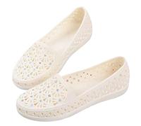 Ballerines plates pour femme - Bout rond - Tricot - Chaussures à talon bas - Chaussures plates - Chaussures de marche pour femme - Confortables et douces - Chaussures d'été - Chaussures de loisirs