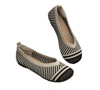 Ballerines pour femme Chaussures plates confortables pour l'été et la mi-saison Ballerine Confortables Élégentes Chaussures de sport sans lacets Slip On Doux Respirant Mocassins Chaussures Barefoot