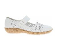 Ballerines pour femmes Rieker 44880-80 weiss 38