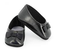 Ballerines pour poupée - 39 à 48 cm - Noir