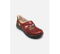 Ballerines Rieker 46352 pour Femme 36 Rouge