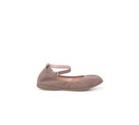 Ballerines Souples En Daim À Bride Taupe 32