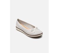 Tamaris Ballerines Femme 22121-42 plates en cuir blanc Taille 40