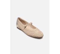 Tamaris Ballerines à lanières camel / or, Taille 41