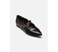 Tamaris Ballerine Plate pour Femme avec Sangle Marron (Mocca Croco), 41