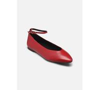 Tamaris Ballerines à Sangle pour Femme 1-22161-45 - Rouge - Taille 38 EU, Rouge, 38 EU