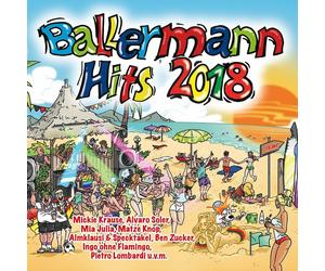 BALLERMANN HITS 2018 - HÖHNER/BEATRICE EGLI/MELANIE MÜLLER/+ 2 CD NEUF