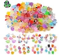 Ballery Lot de 100 Pièces Mini Canard en résine, Mini Canards Petites Figurines Miniatures Figurines De Canard Figurines Miniatures Décoration pour Bricolage - Aquarium Jardin Paysage - Maisons de pou