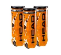 Balles: 3 Botes De 3 Pelotas Head Padel-Taille- Argenté