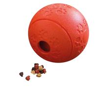 Nobby Boule à goûter en Caoutchouc - Rouge - 11 cm