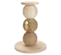Balles À Gratter En Bois Elio De Designed By Lotte Pour Chats 34x34x47,5 Cm