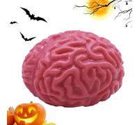 Balles à Presser Le Cerveau - Stress à Lent, Faux Jouet d'orgue réaliste pour Halloween, Jouet à Presser Sanglant et Effrayant, favorise Une pensée Saine et Un soulagement du Stress, Cadeau de