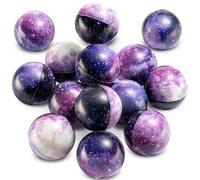 Balles Anti-Stress Galaxy pour Enfants - Lot de 50 balles sensorielles à Presser sur Le thème de l’Espace, Jouets Parfaits pour Cadeaux et fêtes d’Anniversaire