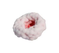 Balles Anti-Stress Raisin À Billes sous Vide Sand Glutinous Boules De Sable Gluantes Anti-Stress Jouet Sensoriel pour Enfants et Adultes la Décompression et la Concentration(6 cm) (Rouge)