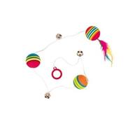 Balles sur bande élastique - jouet pour chat Jouet chat