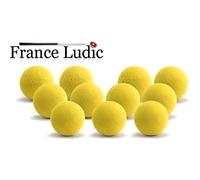 Balles Baby Foot Liège Jaunes - Bonzini-Bonzini - Lot de 11