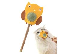 Balles d' à chat - Jouet interactif à l' à chat - Pour nettoyer les dents - Augmente naturellement l'appétit - Jouet sain à mâcher pour chaton