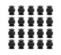 Balles d'amortisseur en caoutchouc anti-vibration de 20 pc Compatible avec les contrôleurs de vol de drones RC compatibles avec les colonnes d'absorption de choc sans balais CC3D APM CC3D(LARGE TYPE B