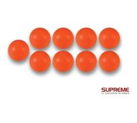Balles Baby Foot En Plastique Orange (10)
