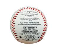 Balles De Base-Ball Haute Résistance, Compactes Et Blanches, Pratiques, Pour L'entraînement, Cadeaux