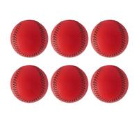 Balles De Baseball En Mousse 6 Pièces D'Entraînement Sûrs Et Souples En