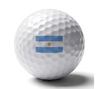 Balles De Golf Amusantes Imprimées Du Drapeau Argentin - Cadeaux Originaux Pour Tous Les Golfeurs Cadeaux Insolites Pour Les Enfants Et Les Papas Passionnés De Accessoires Tendance Pour Hommes