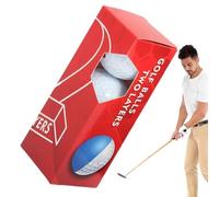 Balles de golf - Balles de golf 3 fois grand vol pour le terrain - Équipement précis pour les débutants, balles de golf d'extérieur portables comme cadeau pour père mari pour s'entraîner dans le