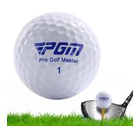 Balles de Golf Double Couche | Balle de Golf Double Couche | Accessoire d'assistance au Putter d'entraînement en intérieur et en extérieur pour la Pratique du débutant en entraînement de Golf