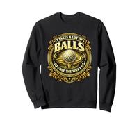 Balles de Golf drôles perdues pour Le W nd, équipe de Recherche de balles de Golf Sweatshirt