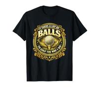 Balles de Golf drôles perdues pour Le W nd, équipe de Recherche de balles de Golf T-Shirt