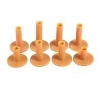 Balles de golf durables, antidérapantes, 8 pièces premium, pratique intérieur extérieur, tendance sport, accessoires populaires, caoutchouc haute performance, idéal entraînement.