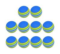 Balles de golf en éponge - Ensemble de 10 pièces, équipement d'entraînement doux, balles d'entraînement, utilisation en intérieur et en extérieur, adapté aux débutants juniors | Équipement d’échauffem