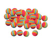 Balles de Golf en Mousse Colorées de Multi-2mm, 50 Pièces, pour, Rouge 42mm