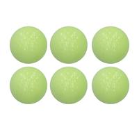 Balles De Golf Lumineuses à Double Couche, Fluorescentes Nocturnes, Pour La Pratique Du Golf, 6 PièCes/Ensemble