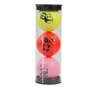 Balles de golf Panda - Balles de golf amusantes, golfeurs, balles de golf créatives, accessoires de golf pour la famille, les enfants, la pratique et les balles de portée pour frapper, distance et