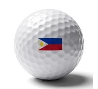 Balles De Golf Personnalisées Pour Hommes Avec Le Drapeau De La République Des Philippines Cadeaux De Golf Uniques Accessoires Sympas Pour Golfeurs Amateurs Pères Maris Pour Un Anniversaire Ou Noël