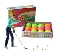 Balles de golf pour la cour - Balles de golf souples d'intérieur - Appareil d'exercice pour les professions de golf - Balles de match de golf - Double couche - Professionnelles - Haute performance