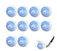 Balles De Golf Souples pour L'Entraînement | 10 Balles d'exercice en Mousse,pour Intérieur Extérieur Jardin Adultes Débutants