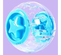 Balles De Hamster for Courir, Roue De Hamster Respirante, Grande Balle d'exercice for La Famille, Les Amis, Les Enfants Et Les Adolescents(Blue,21cm)