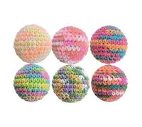 Balles de jeu interactives pour chat - Jouets roulants pour chaton pour un exercice en intérieur | Matériau EVA souple avec sons de cloche, jouets légers pour l'activité de saut et d'écrasemen