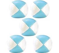 Playtastic - Balles de jonglage - Lot de 5, molles remplies de granulats, débutants & confirmés