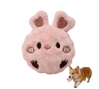 Balles de jouet pour chiens | Jouet coloré en forme de lapin pour jeu - Jouet de balle pour chiots pour exercice, jeu en plein air, eau, Noël, anniversaire, mâcheurs