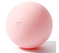 Balles de Massage en Lacrosse pour le Relâchement Myofascial, la Thérapie des Points Gâchettes et la Thérapie par le Yoga, Balle de Massage des Pieds pour Soulager la Fasciite Plantaire Rose