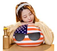 Balles de Pays - Balles nationales en Coton PP, Peluches Anime, Coussin en Peluche | Décoration de Maison, Adolescents, Cadeau pour Adultes, Jouets Doux pour Chambre, Salon, Bureau