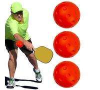 Balles de Pickleball - Balles de Pickleball de 2,91 Pouces | Balles en Mousse PU pour intérieur : silencieuses, légères, 27 g, balles d'entraînement sûres pour, entraînement au Mur, Jeux
