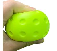 Balles de pickleball d'intérieur | Balle d'entraînement de pickleball en mousse silencieuse taille standard | PU doux ickleball pour exercices d'échauffement en intérieur, débutants, professionnels