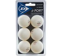 Balles de ping-pong Dunlop Fort Tournament 3* 40+ (paquet de 6)
