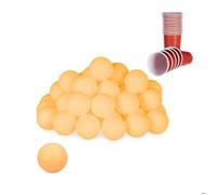 Balles de ping-pong, lot de 96, accessoires en plastique, sans inscriptions, tennis de table, 38 mm Ø, orange