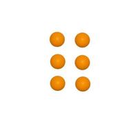 Balles De Ping Pong Mgm - Accessoire De Sport En Plastique Pour Enfant De 3 Ans Et Plus - Couleur Orange Multicolore